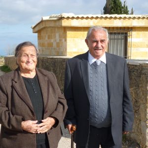 Dimitris Dimopoulos with his wife
